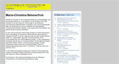 Desktop Screenshot of nimmerfroh.de
